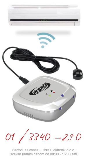 Pametna kuća - pametni dom - Pebbleair wireless controler - Sartorius Croatia
