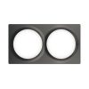 double cover plate antracit