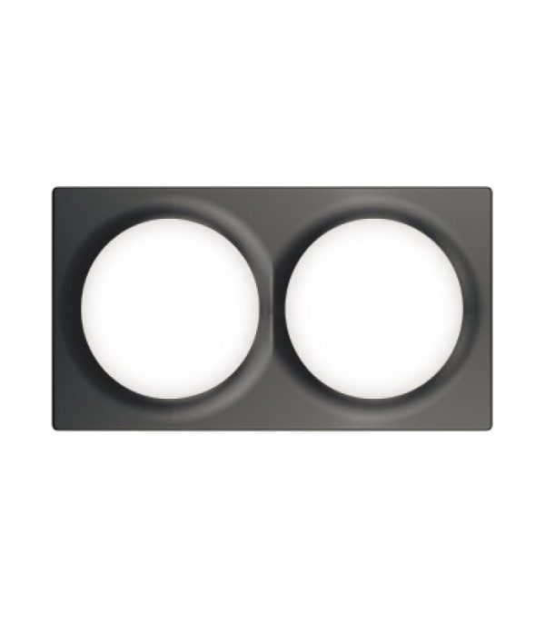 double cover plate antracit