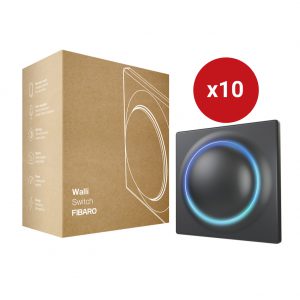 Fibaro Walli Switch antracit (10 pack)