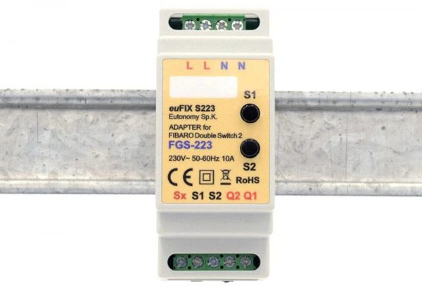 euFIX adapter bez gumba Double Switch 2
