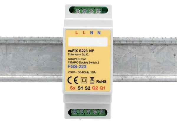 euFIX adapter bez gumba Single Switch 2